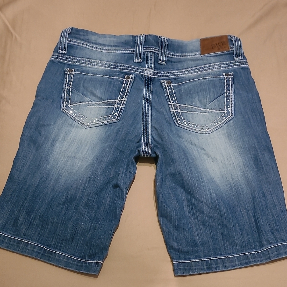 Blue Denim Shorts